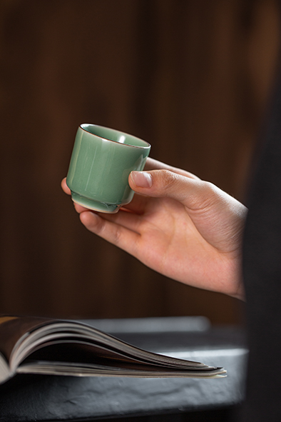 品茗杯（梅子青）